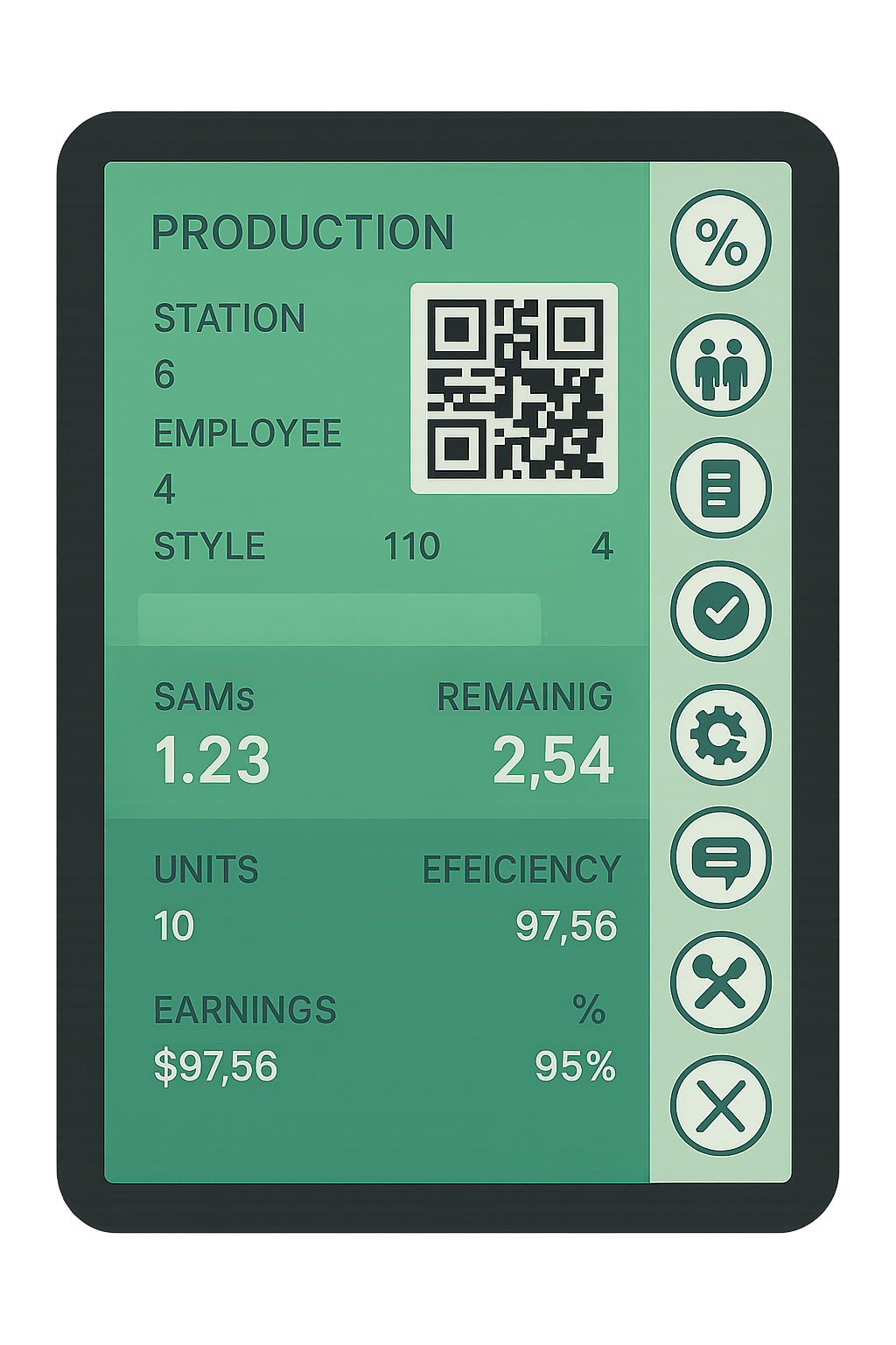Byte shop-floor-solutions iPad dashboard preview
